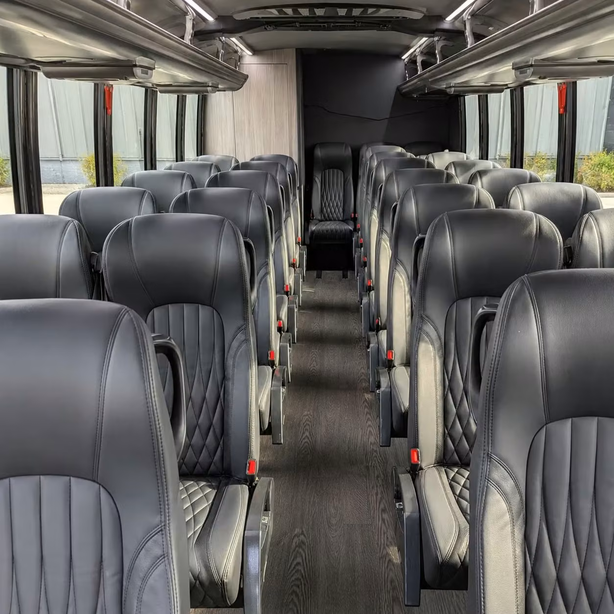 30 passenger minibus interior