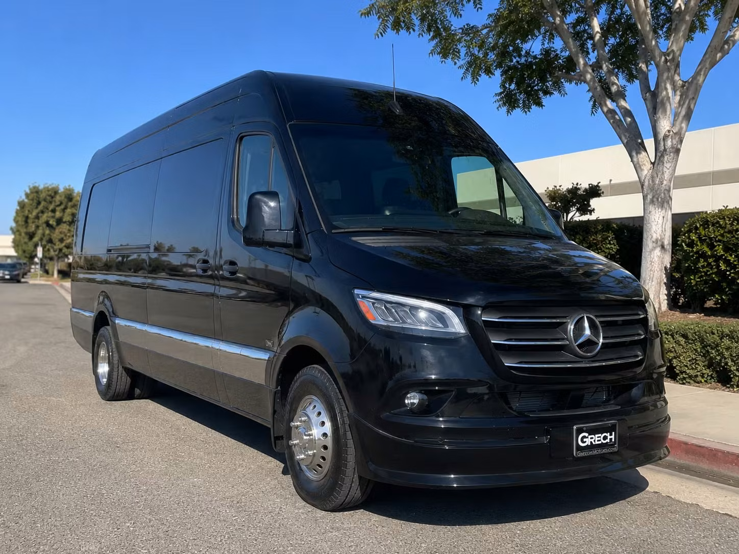 sprinter van with driver
